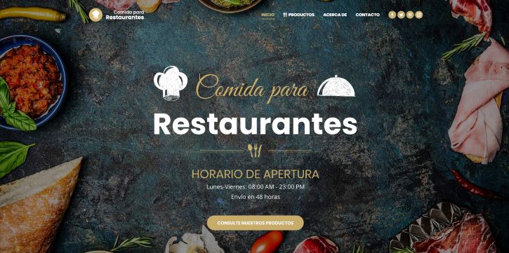 Comida para restaurantes