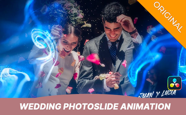 Photoslide animation template for weddings. Pictures by Fran Ménez Photography