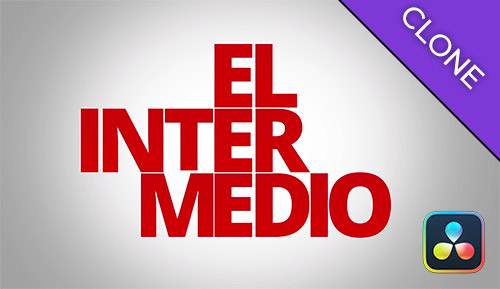 El Intermedio animation for TV on prime time