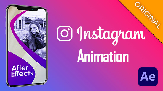 Instagram animation example