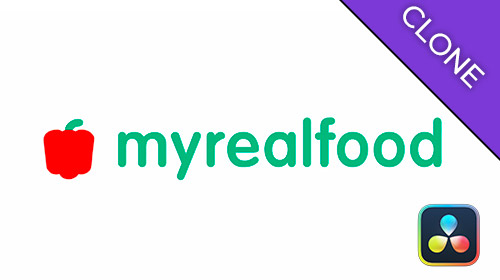 Myrealfood intro animation