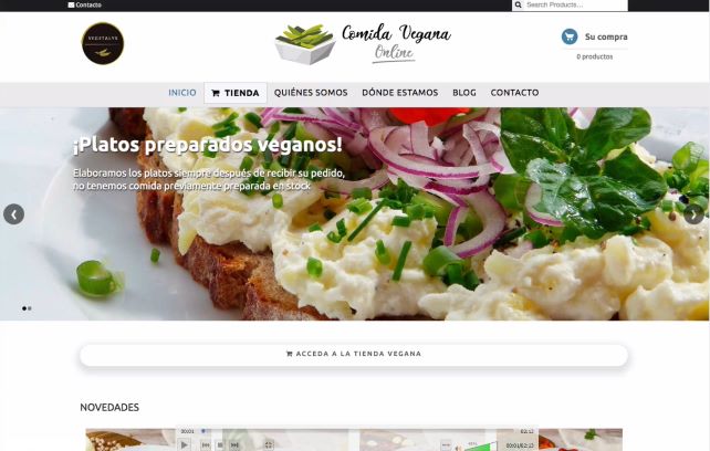 Comida Vegana Online