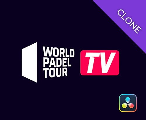 World Padel Tour animation